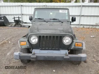 2005 Jeep Wrangler X with VIN 1J4FA39S65P319487, listed as a Copart auction lot 71848394 with 161,574 mi miles and Salvage Title. Bid and sale history available at carsss.com. Image 5.