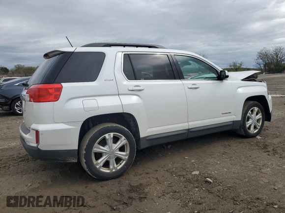 2017 GMC Terrain SLE with VIN 2GKFLTEK2H6106843, listed as a Copart auction lot 50424585 with 170,378 mi miles and Salvage Title. Bid and sale history available at carsss.com. Image 3.