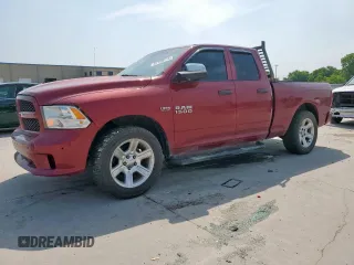 2013 Ram 1500 Tradesman z VIN 1C6RR6FT2DS587109, wystawiony jako Copart lot #57160715 z przebiegiem 195 132 mil mil oraz Szkoda całkowita • Salvage title. Historia ofert i sprzedaży dostępna na DreamBid. Obrazek 1.