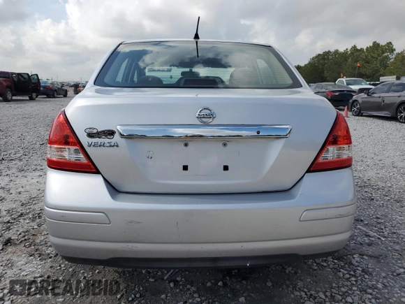 2011 Nissan Versa S with VIN 3N1BC1AP4BL420919, listed as a Copart auction lot 53614525 with 247,051 mi miles and Salvage title. Bid and sale history available at DreamBid. Image 6.