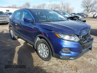 2020 Nissan Rogue S z VIN JN1BJ1CW3LW375736, wystawiony jako IAAI lot #41759299 z przebiegiem 50 312 mil mil oraz . Historia ofert i sprzedaży dostępna na DreamBid. Obrazek 1.