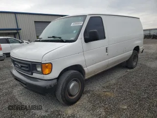 2004 Ford Econoline Cargo with VIN 1FTNE24W24HB21654, listed as a Copart auction lot 85969054 with 180,908 mi miles and Salvage Title. Bid and sale history available at DreamBid. Image 1.