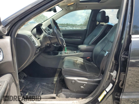 2014 Dodge Durango Citadel with VIN 1C4SDJET1EC349261, listed as a Copart auction lot 61129465 with 201,451 mi miles and Salvage title. Bid and sale history available at DreamBid. Image 7.