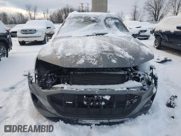 2023 Audi e-tron Chronos with VIN WA1VABGE0PB005711, listed as a Copart auction lot 86581124 with 16,308 mi miles and Clean title. Bid and sale history available at DreamBid. Image 5.