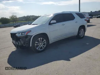2018 Chevrolet Traverse High Country with VIN 1GNEVKKWXJJ166954, listed as a Copart auction lot 52538585 with 79,605 mi miles and Salvage Title. Bid and sale history available at carsss.com. Image 1.