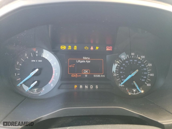 2018 Ford Edge SE with VIN 2FMPK3G92JBB39525, listed as a Copart auction lot 69717684 with 90,586 mi miles and Salvage Title. Bid and sale history available at carsss.com. Image 9.
