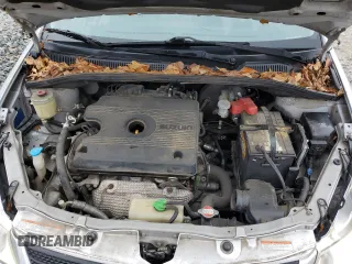 2009 Suzuki SX4 with VIN JS2YB413195101423, listed as a Copart auction lot 85321624 with 127,917 mi miles and Salvage Title. Bid and sale history available at carsss.com. Image 12.