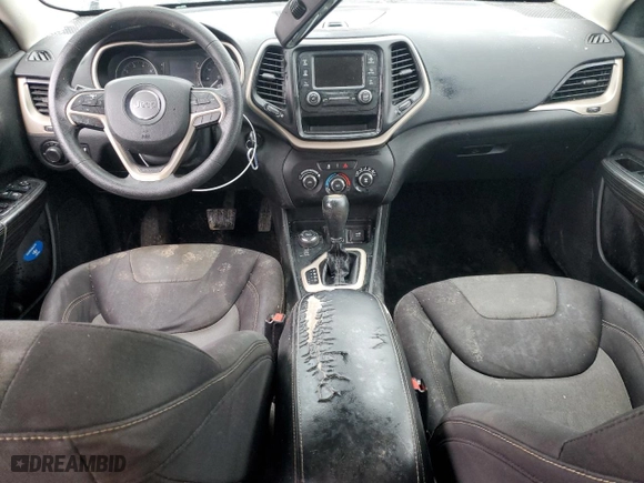 2014 Jeep Cherokee Sport with VIN 1C4PJMAB9EW166153, listed as a Copart auction lot 43706725 with 81,026 mi miles and Non Repairable. Bid and sale history available at carsss.com. Image 8.