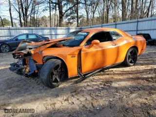 2012 Dodge Challenger SRT8 392 with VIN 2C3CDYCJ7CH157002, listed as a Copart auction lot 48034975 with 0 mi miles and Salvage Title. Bid and sale history available at carsss.com. Image 1.