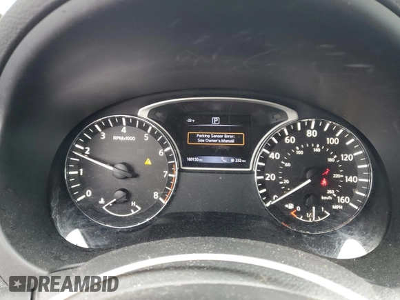 2017 Nissan Altima SR with VIN 1N4BL3AP5HC145810, listed as a Copart auction lot 50711515 with 169,150 mi miles and Salvage title. Bid and sale history available at DreamBid. Image 9.