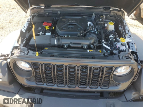 2025 Jeep Wrangler Sport S z VIN 1C4PJXAN2SW532381, wystawiony jako Copart lot #56226185 z przebiegiem Nie podano mil oraz Nie do naprawy • Non repairable. Historia ofert i sprzedaży dostępna na DreamBid. Obrazek 12.