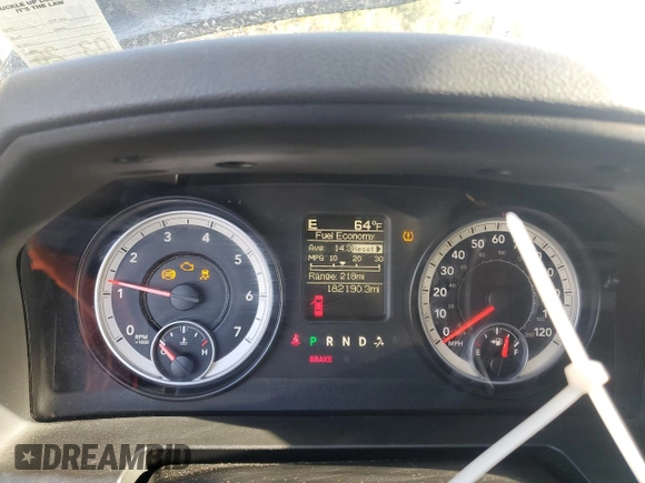 2014 Ram 1500 Express with VIN 1C6RR7KT4ES215025, listed as a Copart auction lot 47391115 with 182,190 mi miles and Salvage Title. Bid and sale history available at carsss.com. Image 9.