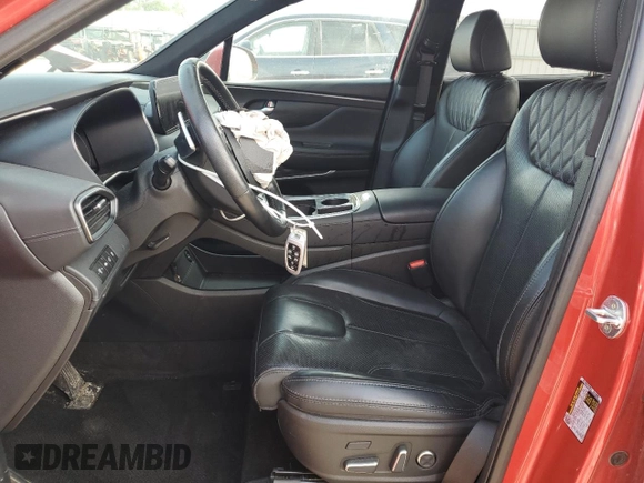 2023 Hyundai Santa Fe Calligraphy with VIN 5NMS5DAL1PH492414, listed as a Copart auction lot 64307095 with 62,011 mi miles and Non repairable. Bid and sale history available at DreamBid. Image 7.