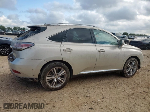 2015 Lexus RX 350 with VIN 2T2ZK1BA1FC149959, listed as a Copart auction lot 64658375 with Not provided miles and Salvage title. Bid and sale history available at DreamBid. Image 3.