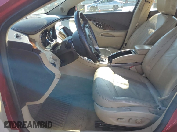 2013 Buick LaCrosse Leather with VIN 1G4GC5E38DF126109, listed as a Copart auction lot 50640505 with 151,555 mi miles and Salvage title. Bid and sale history available at DreamBid. Image 7.