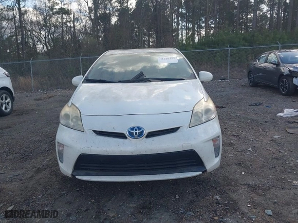 2012 Toyota Prius One with VIN JTDKN3DU4C5481290, listed as a IAAI auction lot 41529171 with NaN miles. Bid and sale history available at carsss.com. Image 12.