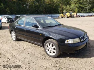 1999 Audi A4 with VIN WAUED28D8XA056525, listed as a Copart auction lot 72055614 with 179,261 mi miles and Salvage Title. Bid and sale history available at carsss.com. Image 4.