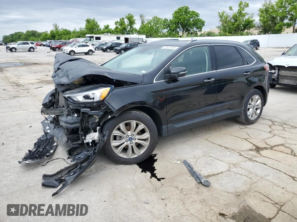 2020 Ford Edge Titanium с VIN 2FMPK3K93LBB56277, выставлен на аукционе Copart как лот 57502985 с пробегом 80 352 миль миль и Списание • Salvage title. История ставок и продаж доступна на DreamBid. Изображение 1.