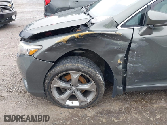 2013 Toyota Venza LE with VIN 4T3BK3BB9DU095176, listed as a IAAI auction lot 41998982 with 177,579 mi miles. Bid and sale history available at carsss.com. Image 6.