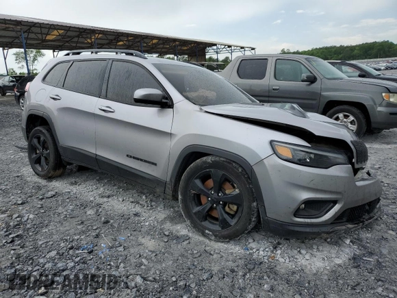 2021 Jeep Cherokee Latitude Plus with VIN 1C4PJLLB8MD112568, listed as a Copart auction lot 53832485 with 128,186 mi miles and Salvage title. Bid and sale history available at DreamBid. Image 4.