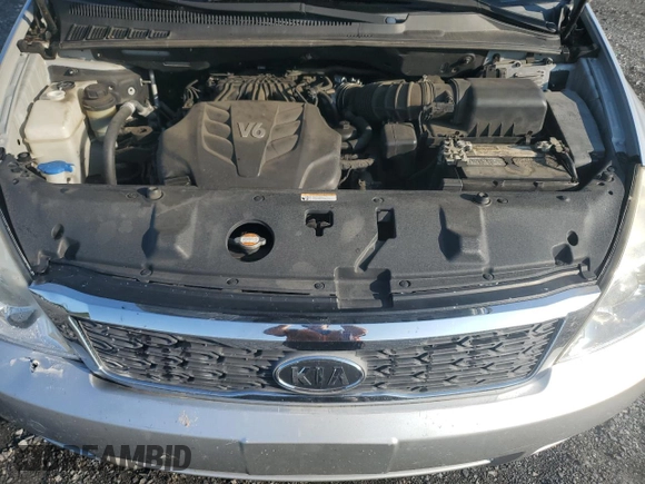 2012 Kia Sedona LX with VIN KNDMG4C78C6434391, listed as a Copart auction lot 70853574 with 127,359 mi miles and Salvage Title. Bid and sale history available at carsss.com. Image 14.
