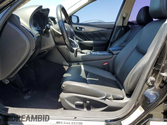 2015 Infiniti Q50 with VIN JN1BV7APXFM341182, listed as a Copart auction lot 63513845 with 146,925 mi miles and Salvage title. Bid and sale history available at DreamBid. Image 7.