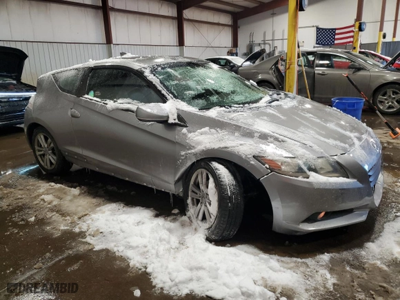 2011 Honda CR-Z EX with VIN JHMZF1C61BS004530, listed as a Copart auction lot 89148725 with 127,392 mi miles and Salvage Title. Bid and sale history available at carsss.com. Image 4.