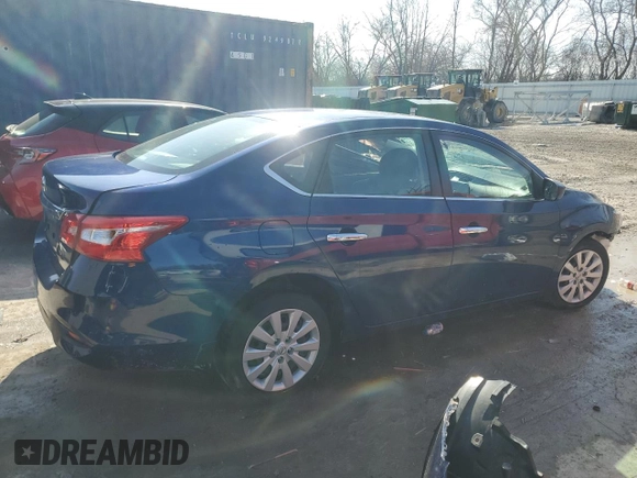 2018 Nissan Sentra S with VIN 3N1AB7AP1JY322580, listed as a Copart auction lot 51759735 with 37,812 mi miles and Non Repairable. Bid and sale history available at carsss.com. Image 3.