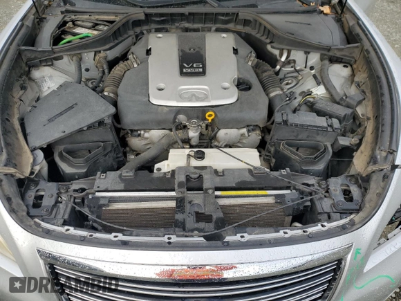 2011 Infiniti M37 with VIN JN1BY1AR4BM373982, listed as a Copart auction lot 80486364 with 165,904 mi miles and Salvage Title. Bid and sale history available at carsss.com. Image 11.
