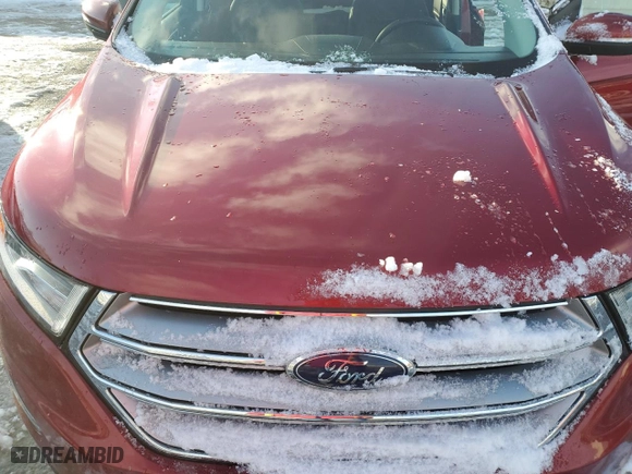 2016 Ford Edge Titanium with VIN 2FMPK4K85GBC37073, listed as a Copart auction lot 37515014 with 0 mi miles and Salvage Title. Bid and sale history available at carsss.com. Image 11.