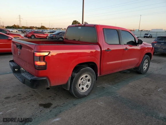 2022 Nissan Frontier S with VIN 1N6ED1EJ9NN611346, listed as a Copart auction lot 78001584 with 64,443 mi miles and Salvage Title. Bid and sale history available at carsss.com. Image 3.