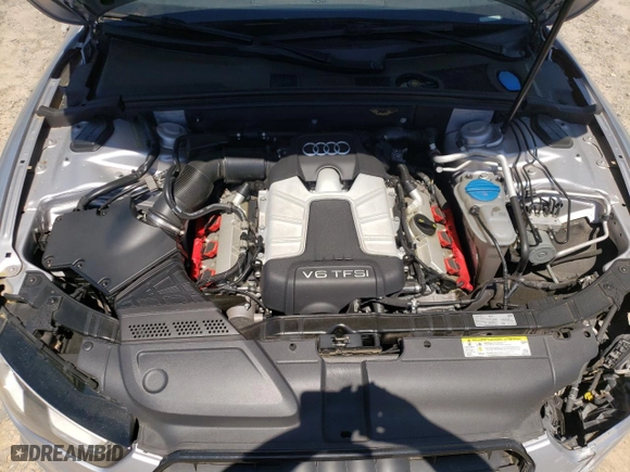 2016 Audi S5 Premium Plus with VIN WAUC4AFR2GA036299, listed as a Copart auction lot 52093024 with 75,329 mi miles. Bid and sale history available at carsss.com. Image 11.