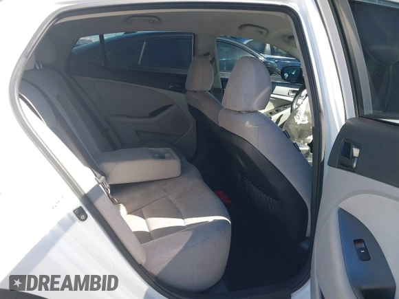 2015 Kia Optima LX with VIN KNAGM4A78F5592763, listed as a IAAI auction lot 41798622 with 165,840 mi miles and . Bid and sale history available at DreamBid. Image 8.