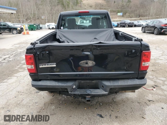 2011 Ford Ranger XLT with VIN 1FTLR4FEXBPA28847, listed as a Copart auction lot 49305335 with 99,034 mi miles and Salvage title. Bid and sale history available at DreamBid. Image 6.