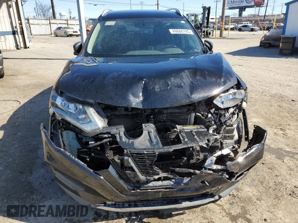 2018 Nissan Rogue SV with VIN 5N1AT2MT1JC819459, listed as a Copart auction lot 49686195 with 98,954 mi miles and Salvage Title. Bid and sale history available at carsss.com. Image 5.