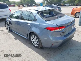 2023 Toyota Corolla LE with VIN JTDB4MEE7P3009635, listed as a IAAI auction lot 41808167 with 22,773 mi miles and . Bid and sale history available at DreamBid. Image 3.