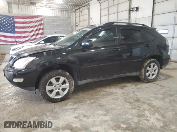 2006 Lexus RX 330 with VIN 2T2HA31U46C100437, listed as a Copart auction lot 54965695 with 206,344 mi miles and Clean Title. Bid and sale history available at carsss.com. Image 1.
