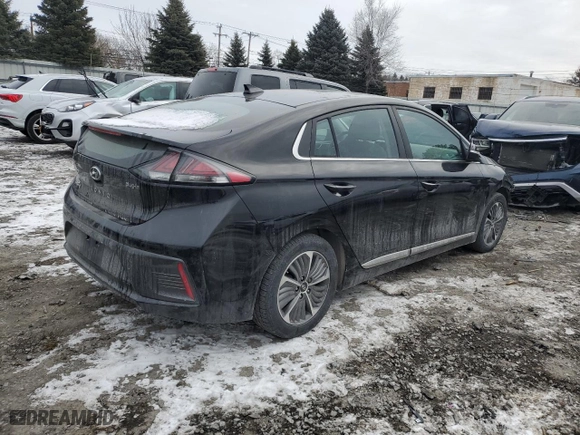 2022 Hyundai Ioniq Plug-In Hybrid SEL with VIN KMHC75LD9NU265869, listed as a Copart auction lot 88812985 with 72,054 mi miles and Salvage Title. Bid and sale history available at carsss.com. Image 3.