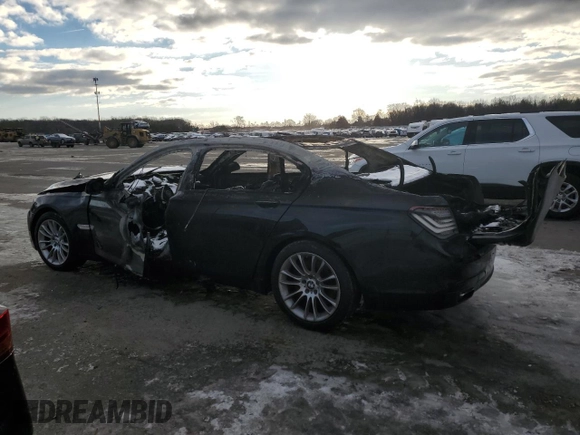 2014 BMW 7 Series ALPINA B7 xDrive with VIN WBAYF8C50ED142076, listed as a Copart auction lot 41521835 with Not Provided miles and Salvage Title. Bid and sale history available at DreamBid. Image 2.