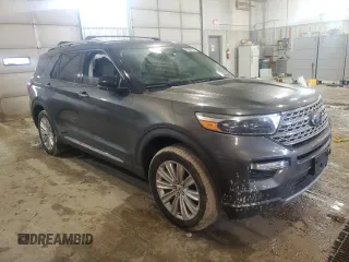 2020 Ford Explorer Limited with VIN 1FM5K8FW1LGC23133, listed as a Copart auction lot 40035984 with 38,642 mi miles. Bid and sale history available at carsss.com. Image 4.