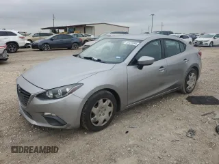 2015 Mazda 3 i Sport with VIN 3MZBM1U72FM171426, listed as a Copart auction lot 51470595 with 164,296 mi miles and Salvage Title. Bid and sale history available at carsss.com. Image 1.