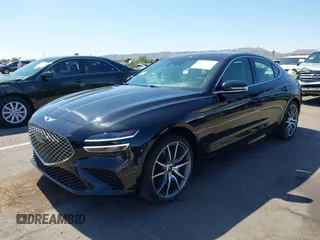2023 Genesis G70 2.0T with VIN KMTG34TA3PU132398, listed as a IAAI auction lot 42497066 with 34,759 mi miles and . Bid and sale history available at DreamBid. Image 17.