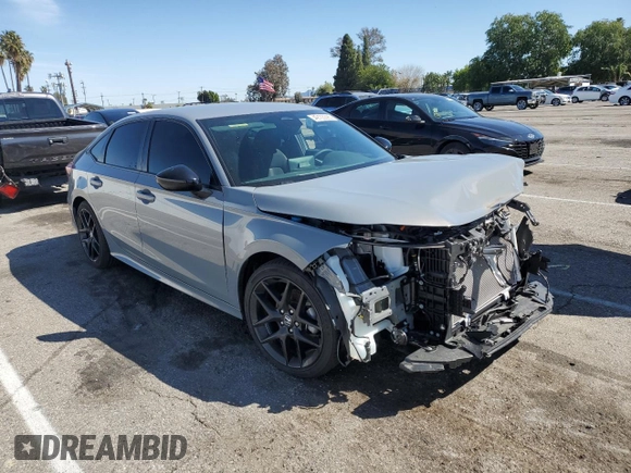 2025 Honda Civic Sport z VIN 2HGFE2F56SH502604, wystawiony jako Copart lot #49103395 z przebiegiem Nie podano mil oraz Szkoda całkowita • Salvage title. Historia ofert i sprzedaży dostępna na DreamBid. Obrazek 4.