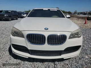 2013 BMW 7 Series 740Li with VIN WBAYE4C52DD136841, listed as a Copart auction lot 48608895 with 99,436 mi miles and Clean Title. Bid and sale history available at carsss.com. Image 5.