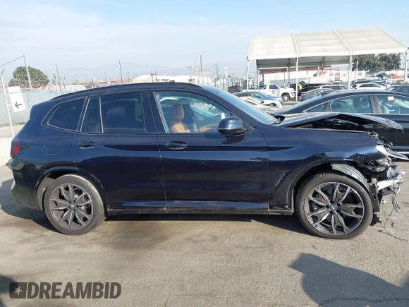 2024 BMW X3 sDrive30i with VIN WBX47DP07RN272655, listed as a IAAI auction lot 41018753 with 11,330 mi miles and . Bid and sale history available at DreamBid. Image 14.