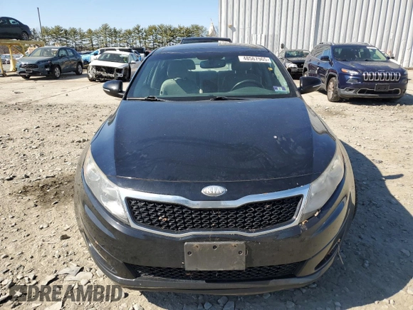 2013 Kia Optima EX with VIN 5XXGN4A7XDG247548, listed as a Copart auction lot 48567965 with Not Provided miles and Salvage Title. Bid and sale history available at carsss.com. Image 5.