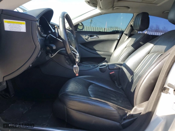 2008 Mercedes-Benz CLS-Class 5.5L with VIN WDDDJ72X98A136138, listed as a Copart auction lot 50727825 with 142,641 mi miles and Salvage Title. Bid and sale history available at carsss.com. Image 7.
