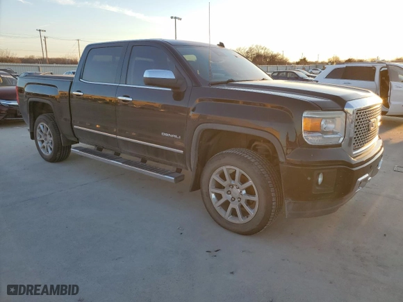 2014 GMC Sierra 1500 Denali with VIN 3GTU2WEJ1EG507220, listed as a Copart auction lot 87714265 with 143,161 mi miles and Salvage Title. Bid and sale history available at carsss.com. Image 4.