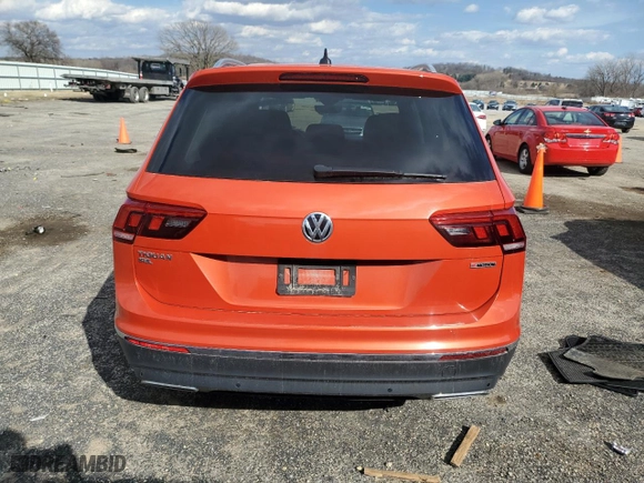 2019 Volkswagen Tiguan SEL Premium with VIN 3VV4B7AX4KM126301, listed as a Copart auction lot 50749905 with 66,100 mi miles and Salvage Title. Bid and sale history available at carsss.com. Image 6.