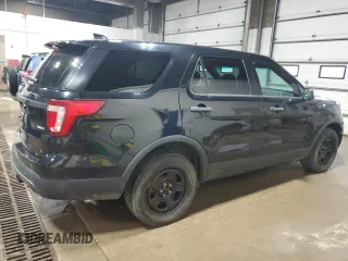 2016 Ford Police Interceptor Utility z VIN 1FM5K8ARXGGC60964, wystawiony jako Copart lot #54973465 z przebiegiem 96 030 mil mil oraz Nie do naprawy. Historia ofert i sprzedaży dostępna na DreamBid. Obrazek 3.